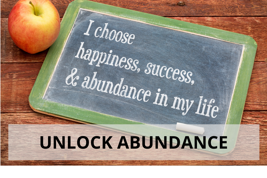 Abundance quote on board